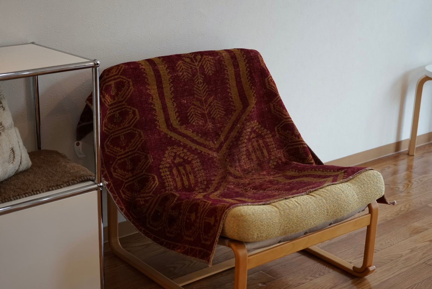 Türkiye Old Oushak Red 110 × 92.5 cm No.TR25330