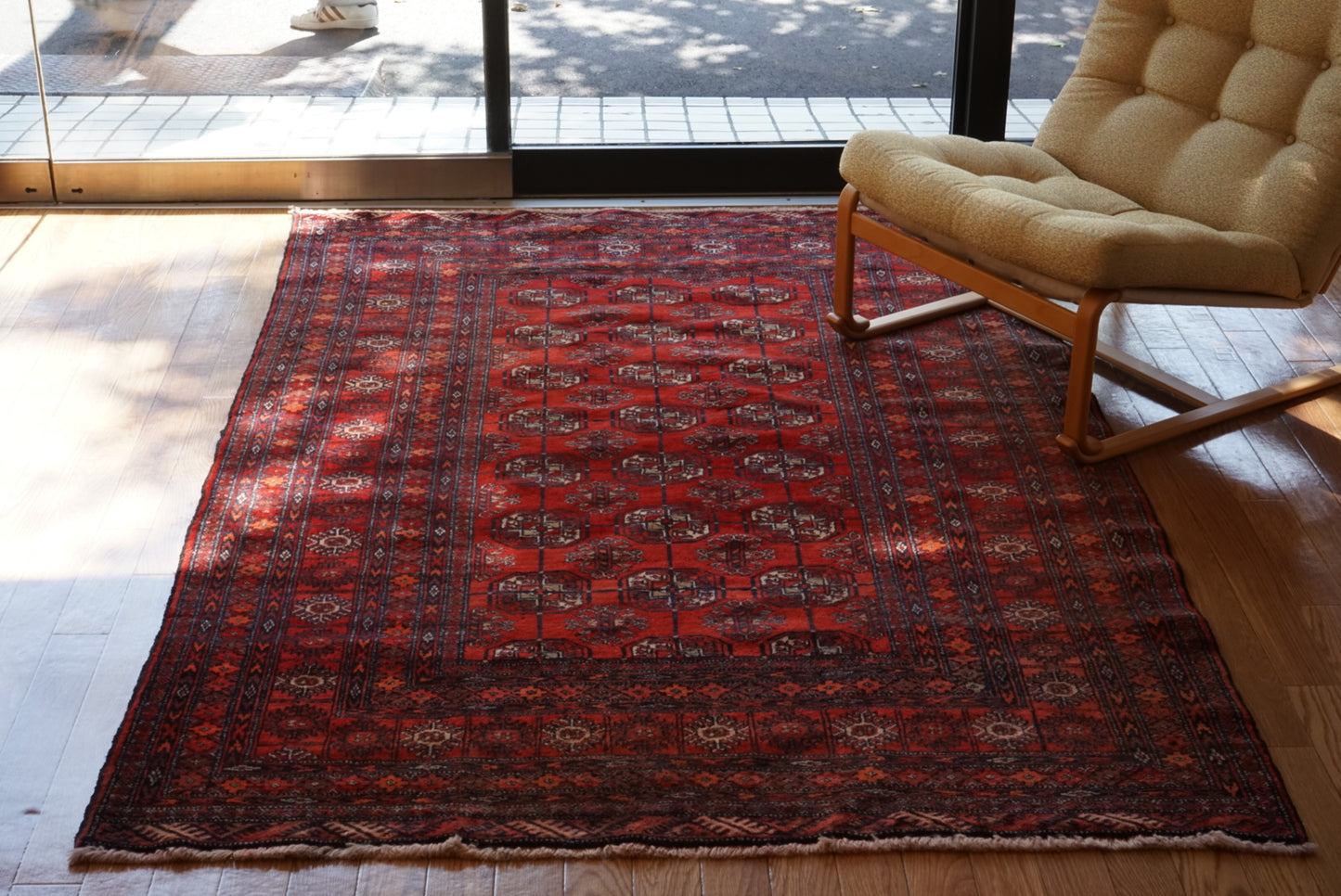 店頭販売 Afghanistan Old Turkmen 1960年代 202 × 137 cm  No.AF2532
