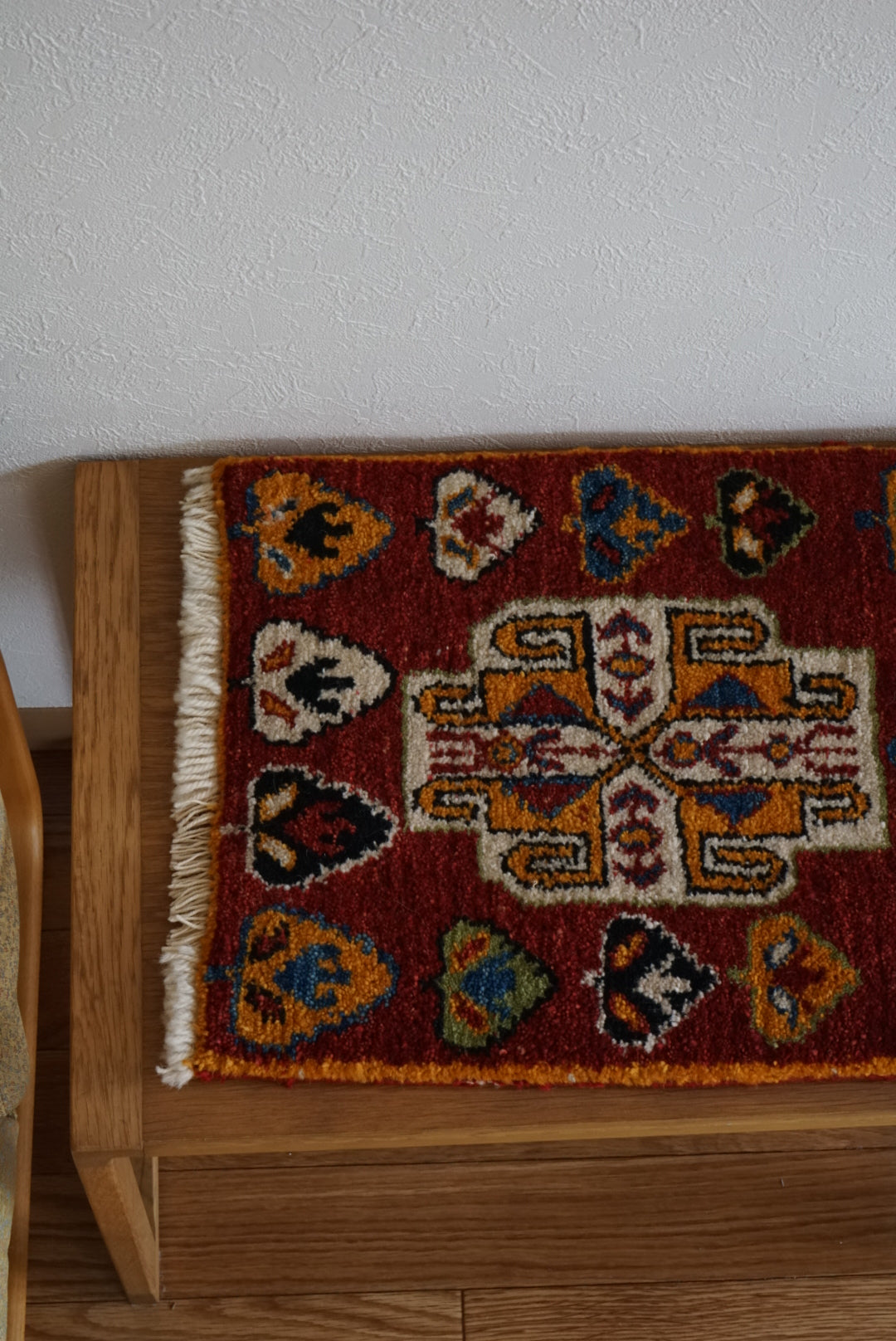Iran Old Shiraz Qashqai Gabbeh Tree motif 1930-1950年代 
40 × 33 cm