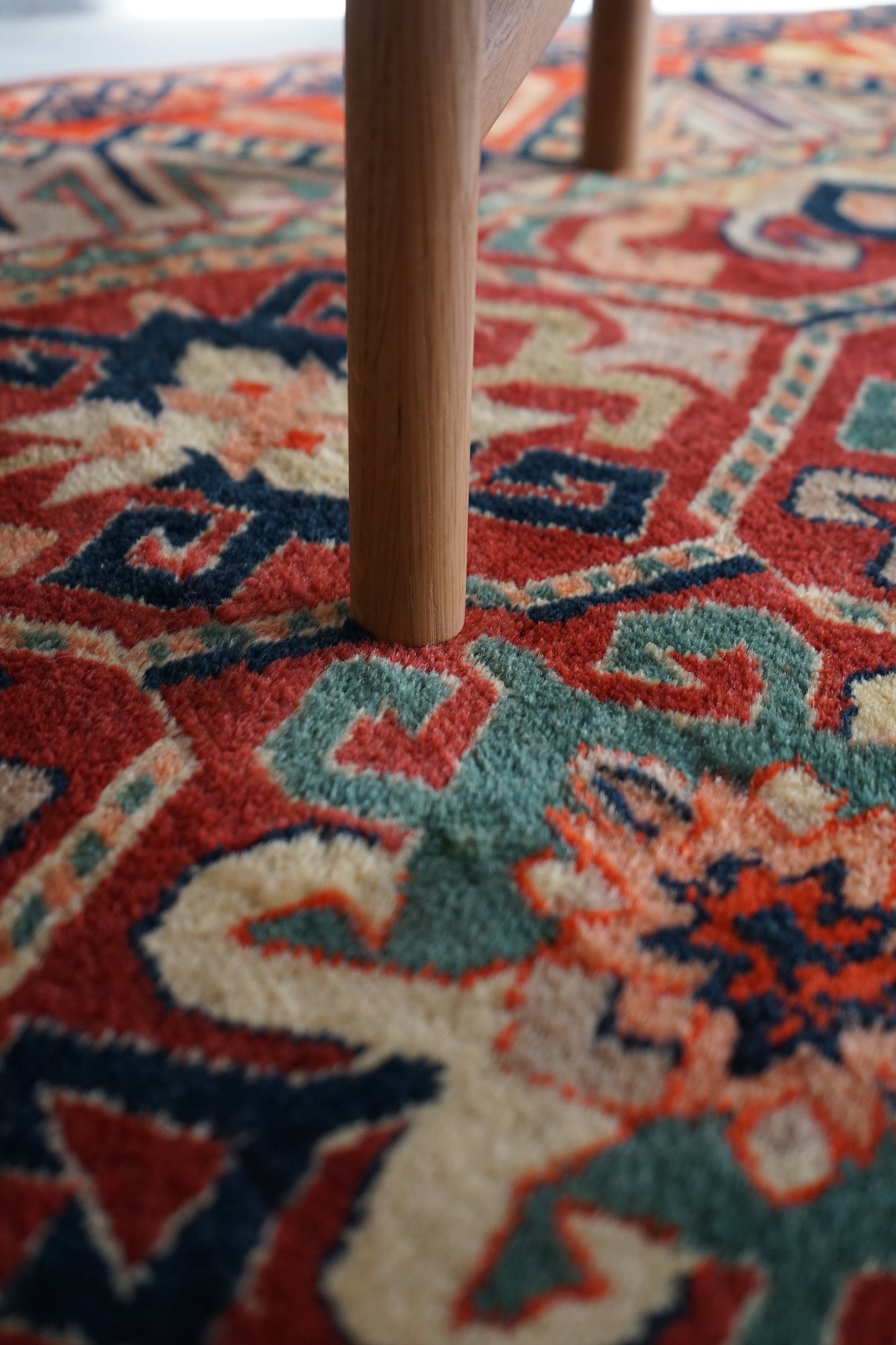 IRAN ANTIQUE SHIRVAN COSSACKS 1860年代 181 × 125 cm