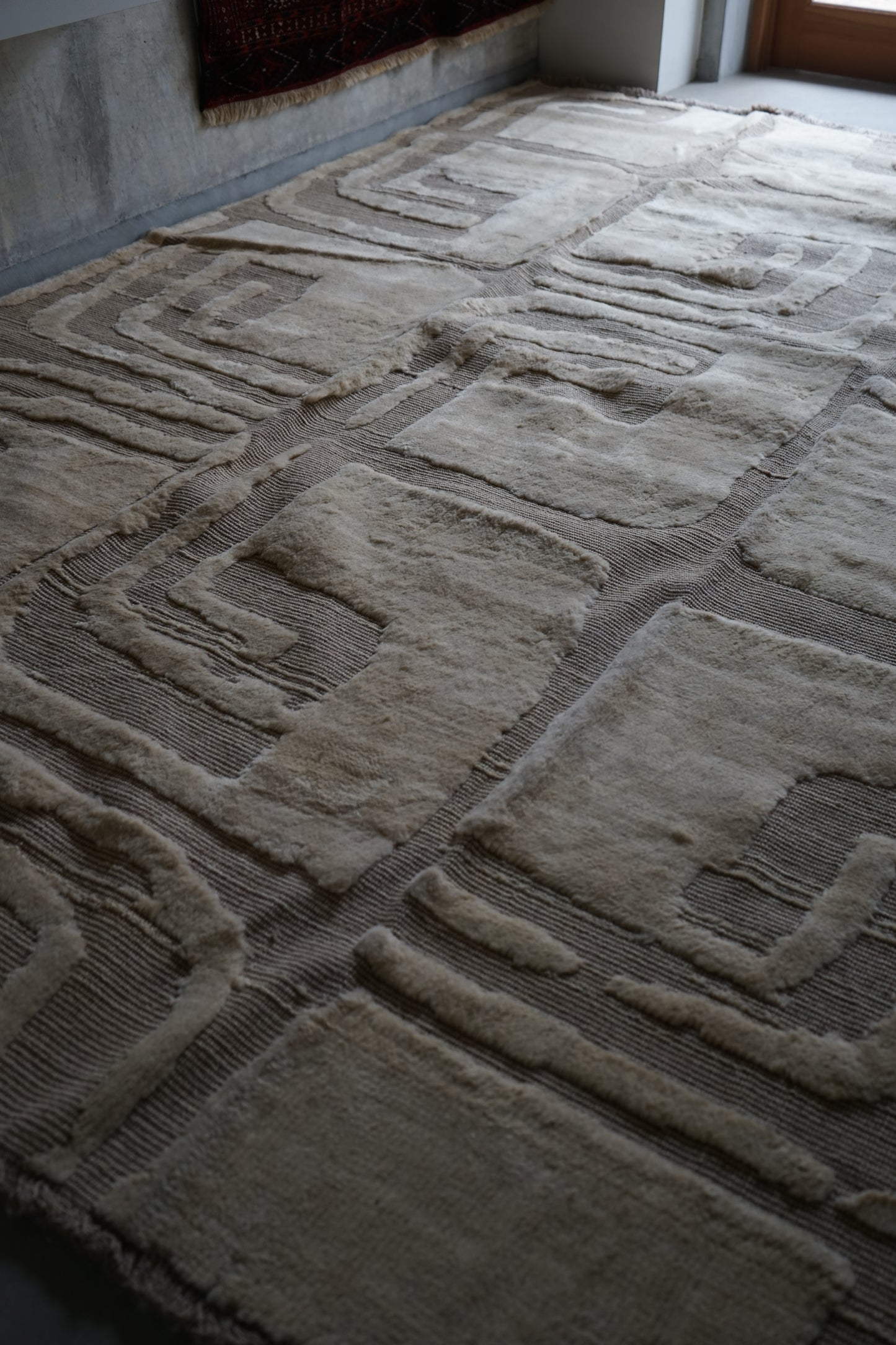 店頭販売 ORIGINAL IRAN  QASHQAI KILIM LIVING MAIN SIZE " PERSIA " 300 × 200 cm