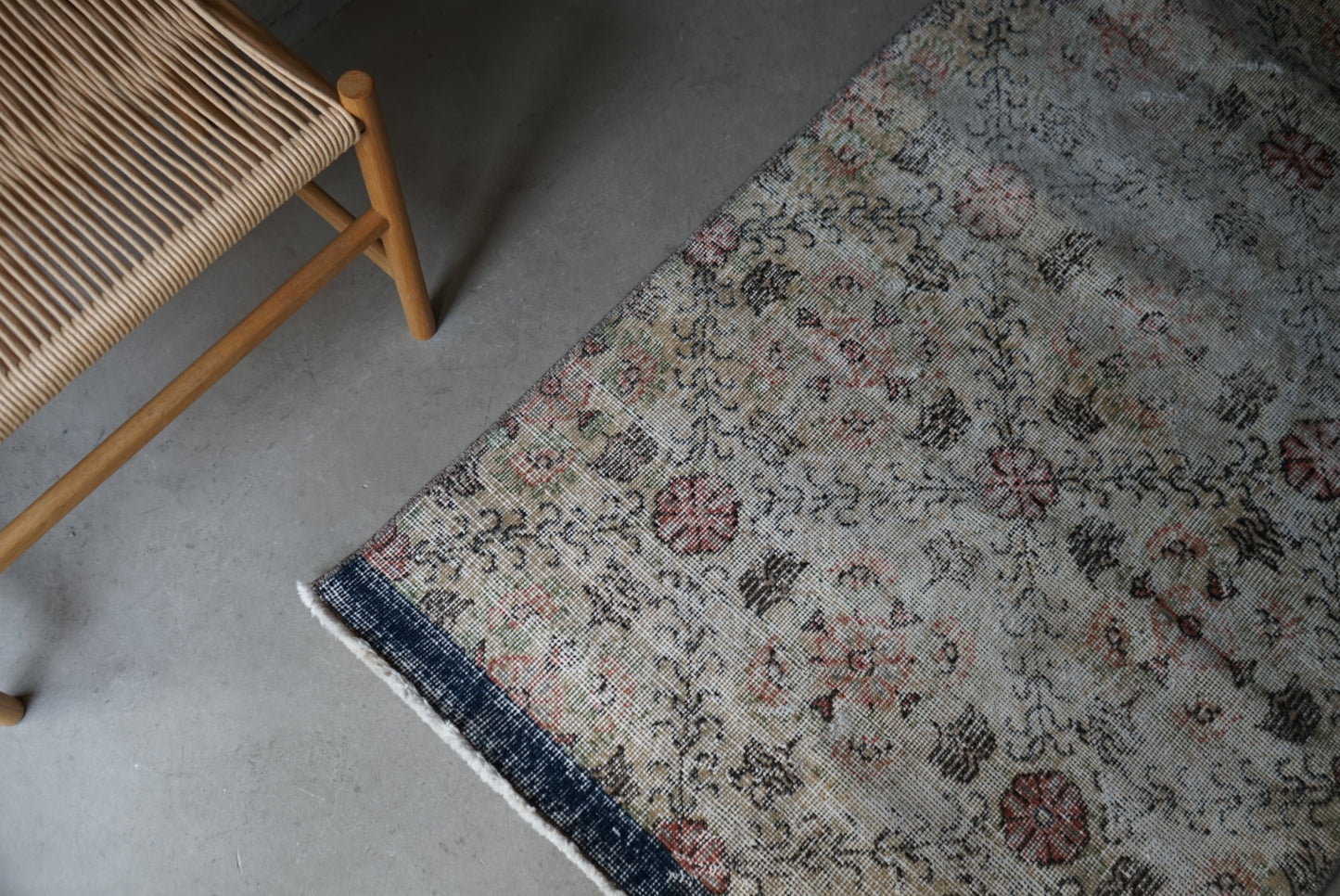 Türkiye Old Isparta Floral 1960年代 200 × 95 cm No.TR25256