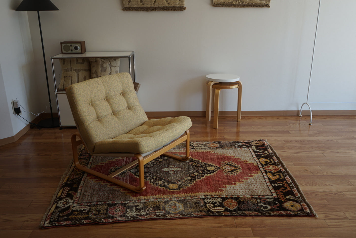 TRIBAL RUG TURKEY OLD KONYA OUSHAK 1965年代 164 × 115 cm No.TR25194