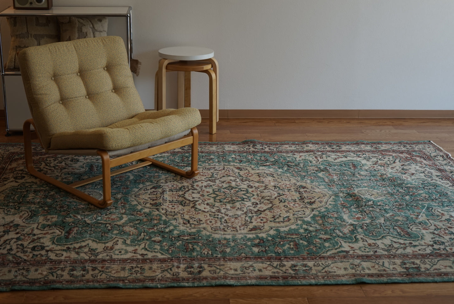 Türkiye Old Isparta EmeraldGreen 1970年代 267 × 169 cm No.TR25275