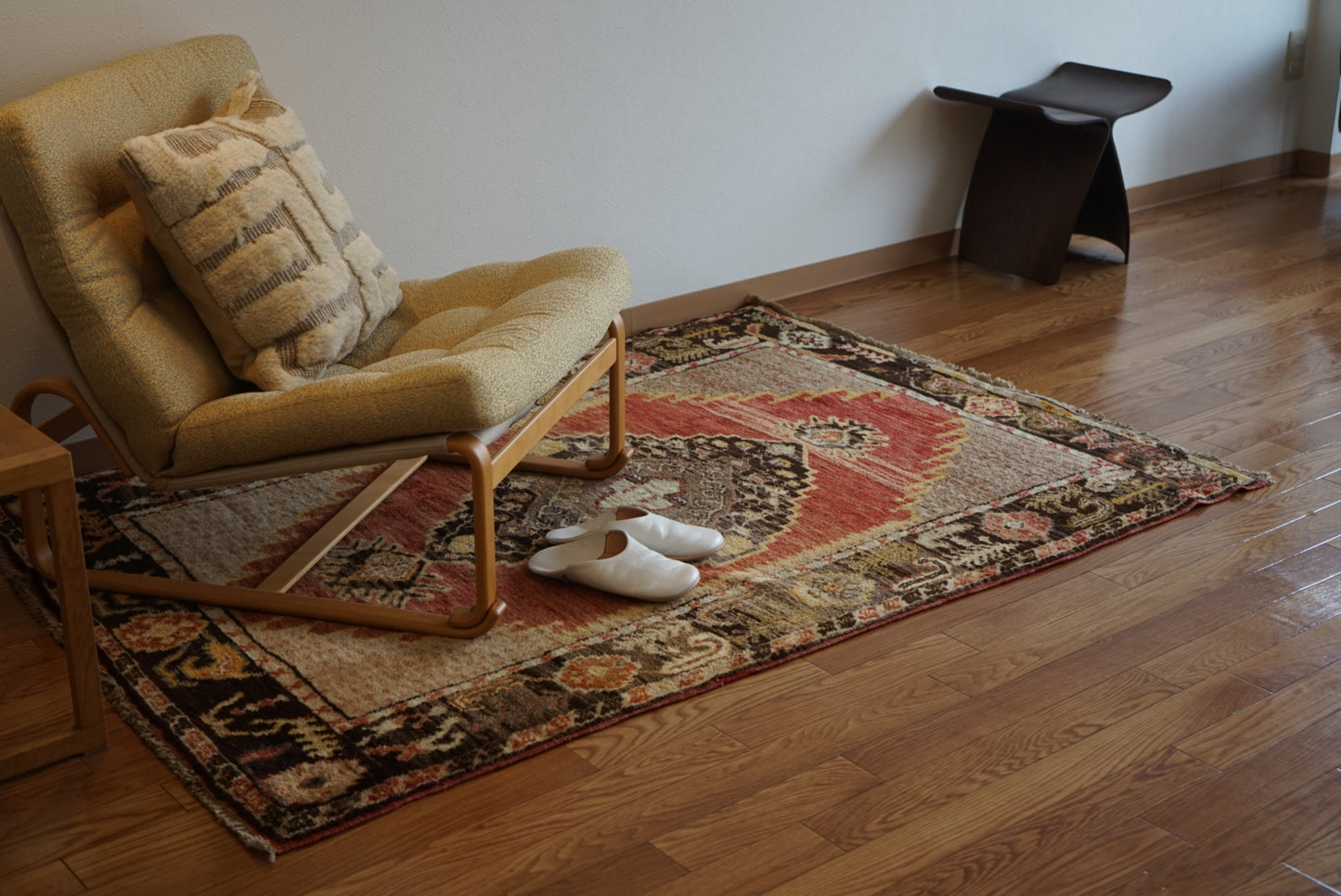 TRIBAL RUG TURKEY OLD KONYA OUSHAK 1965年代 164 × 115 cm No.TR25194