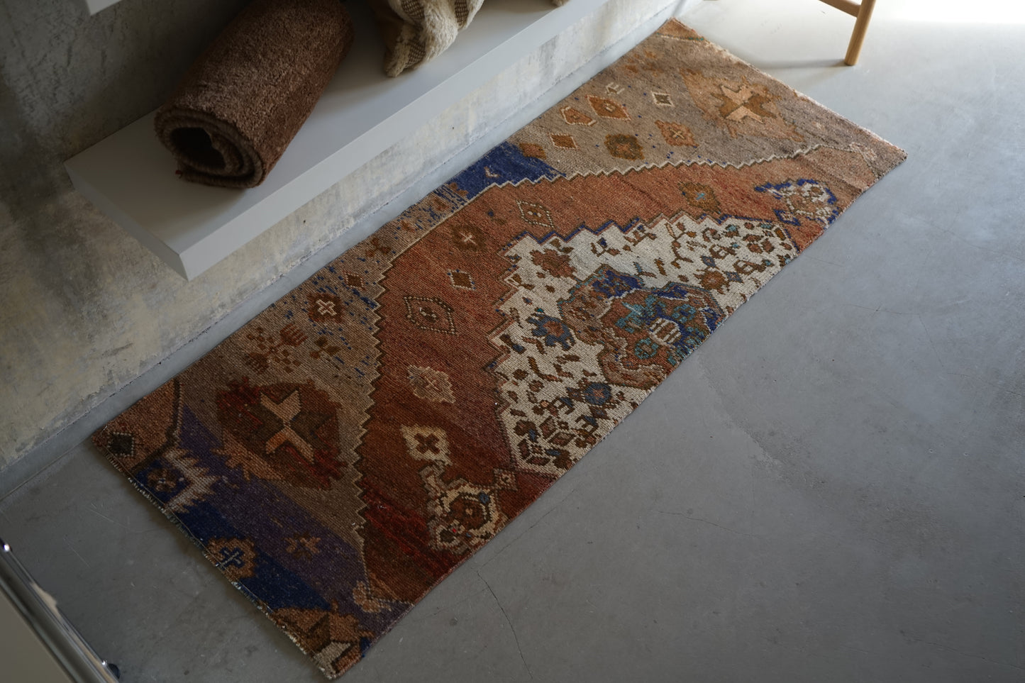 TURKEY VINTAGE RUNNER RUG ANATORIA 155 × 61.5 cm No.TR25187