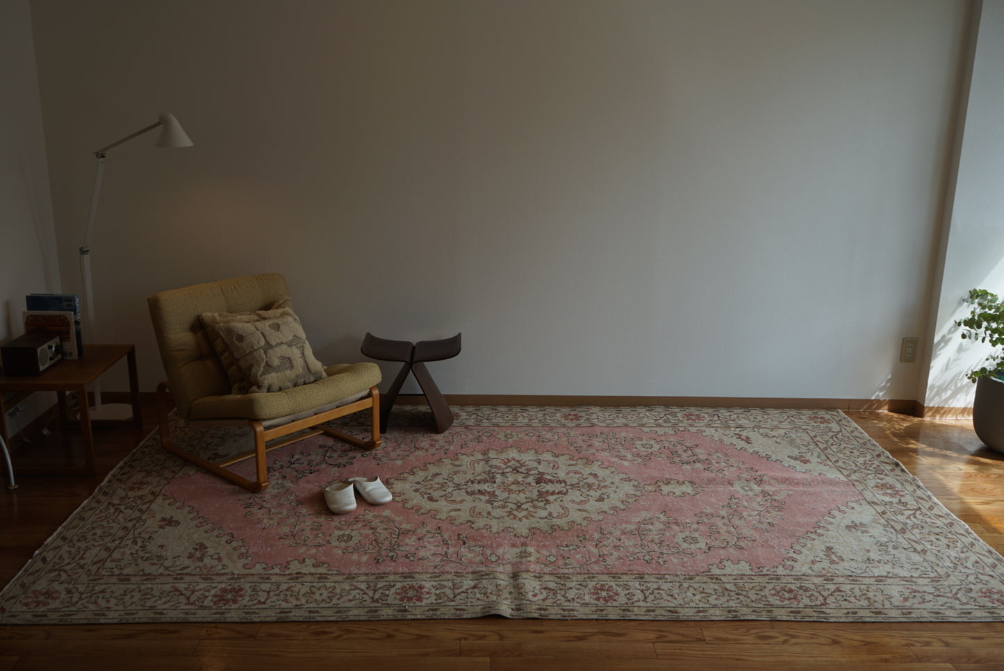Türkiye Old Isparta Pink 1970年代 312 × 182 cm No.TR25266