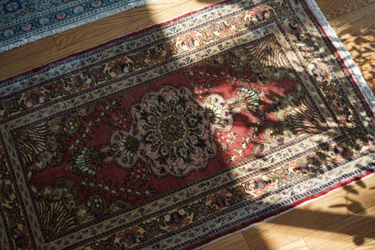 Türkiye Old Kayseri Floral Pink , Beige Doorsize 1960年代 105 × 64 cm No.TR25354