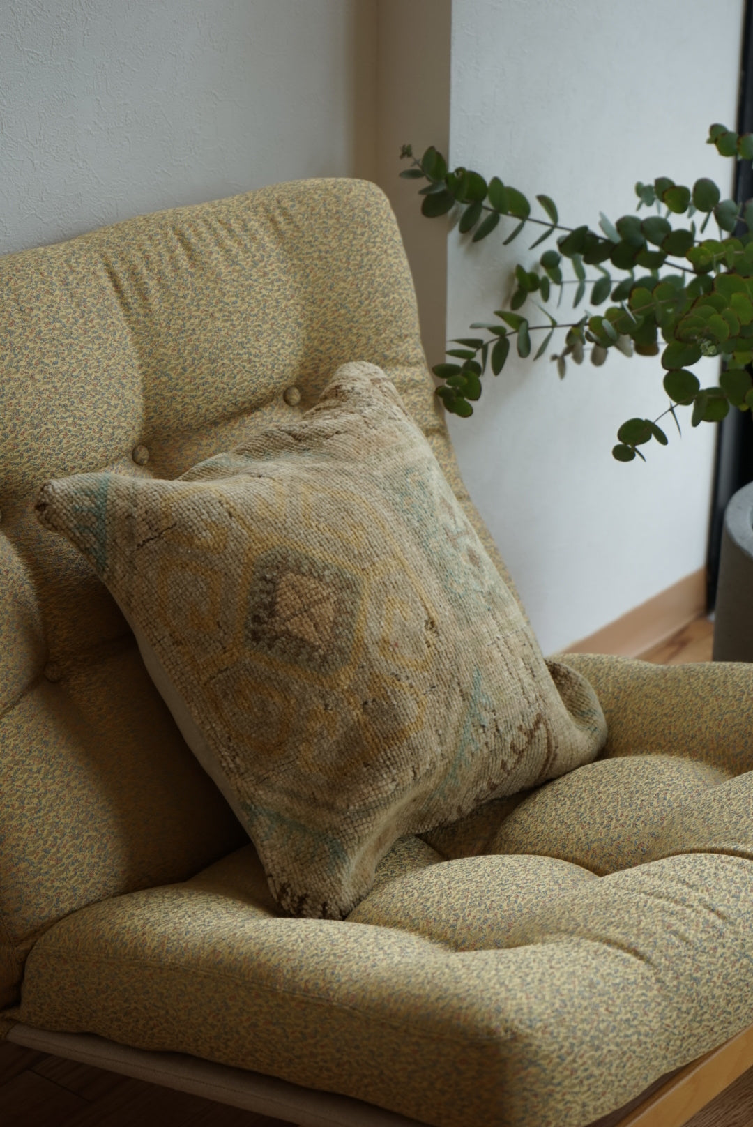 Türkiye Old Cushion Cover Natural 40 × 40 cm No.TR25441