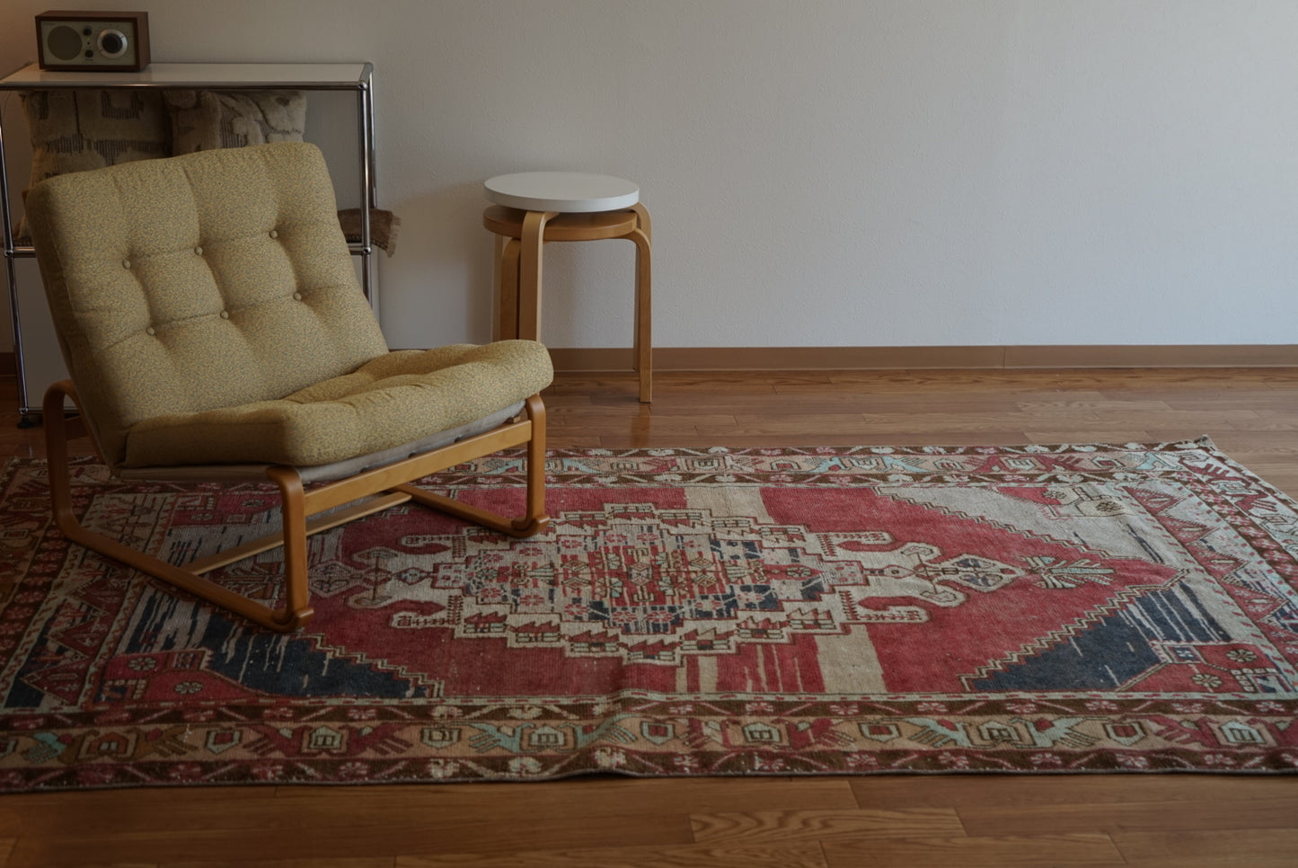 Türkiye Old Kayseri Medallion Modern Color 1970年代 257 × 145 cm No.TR25390