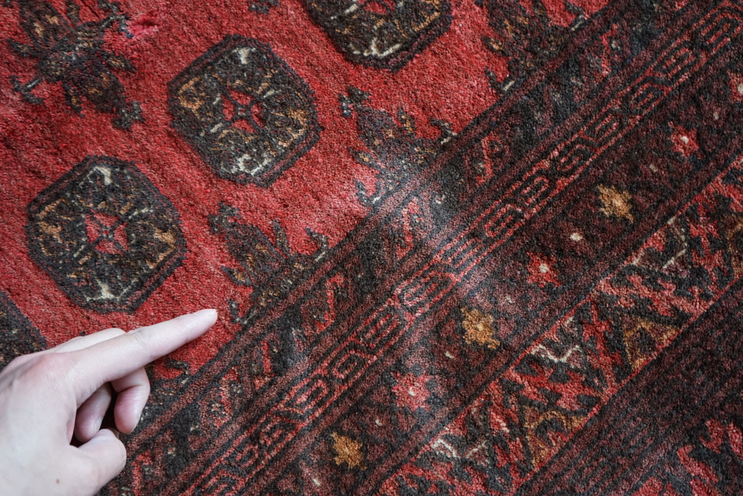Afghanistan Old Turkmen 1960年代 190 × 105 cm No.AF2521