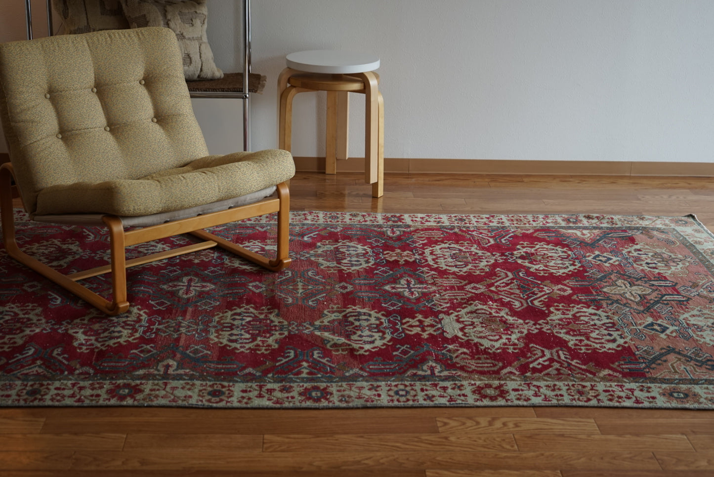 Türkiye Old Isparta RosePink 1960年代 251 × 147 cm No.TR25377