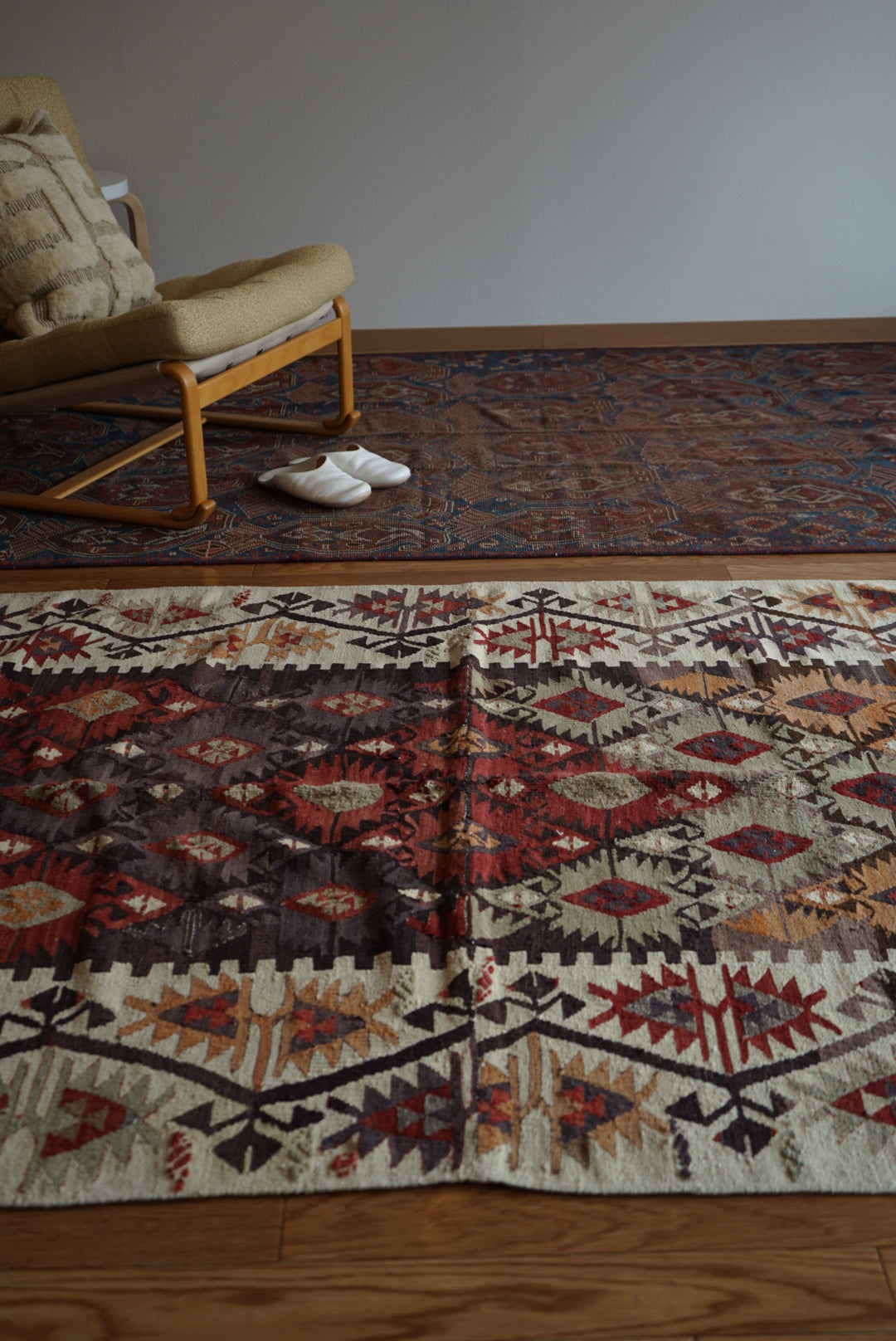 Türkiye Old Kilim 155 × 123 cm No.TR25334