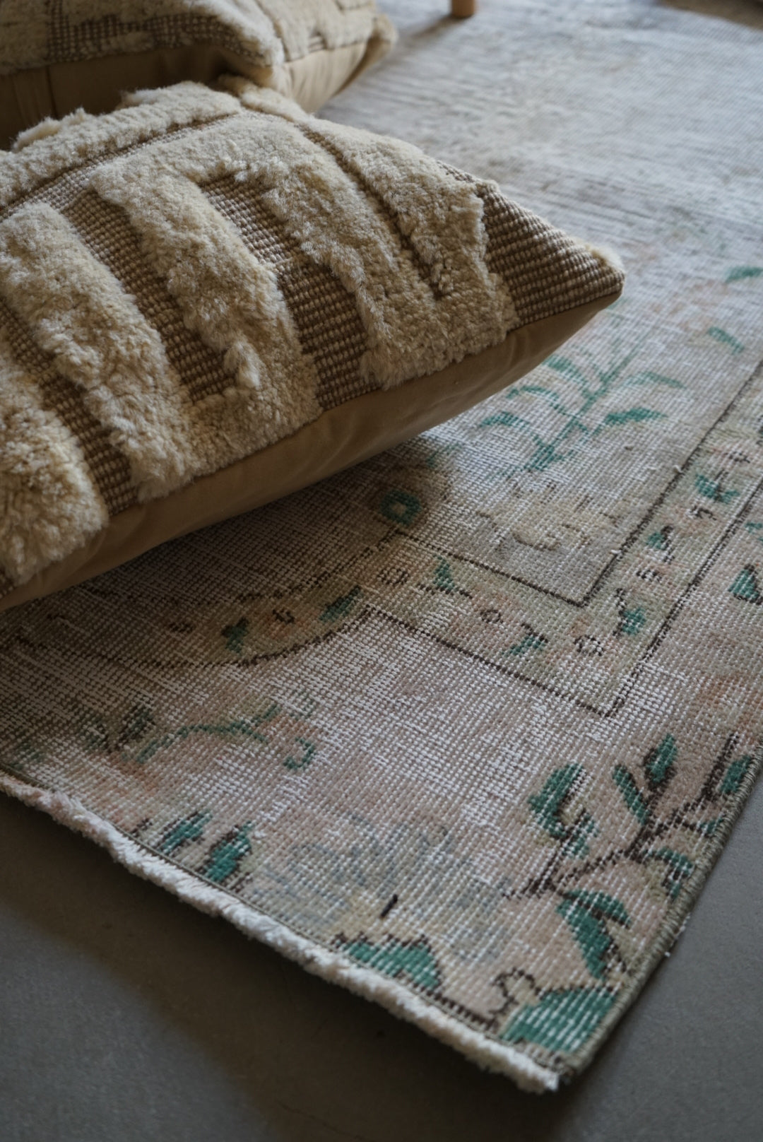 TURKEY OLD ISPARTA GREEN GARDEN 1970年代 189  × 101 cm No.TR25133