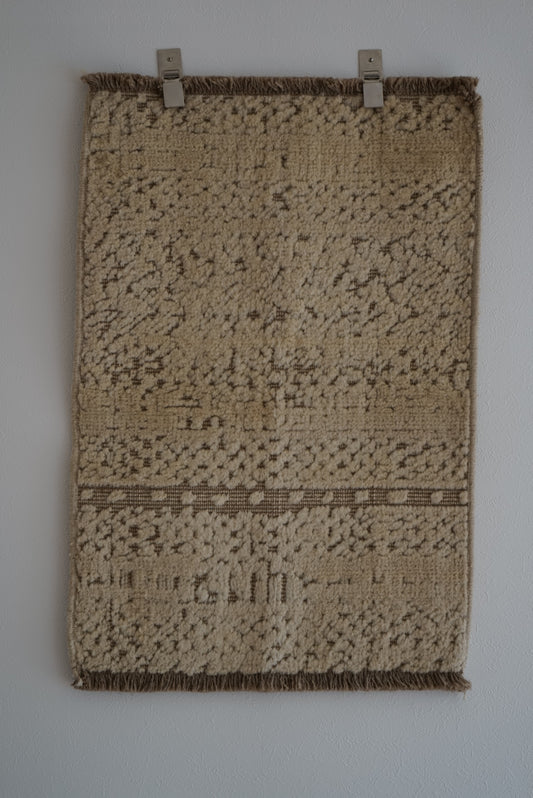 店頭販売 ORIGINAL IRAN QASHQAI KILIM DOORSIZE " MOM " 95 × 65 cm