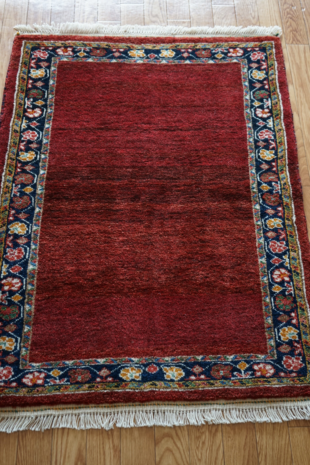 Iran Shiraz Qashqai Gabbeh Rich Red 119.5 × 85 cm