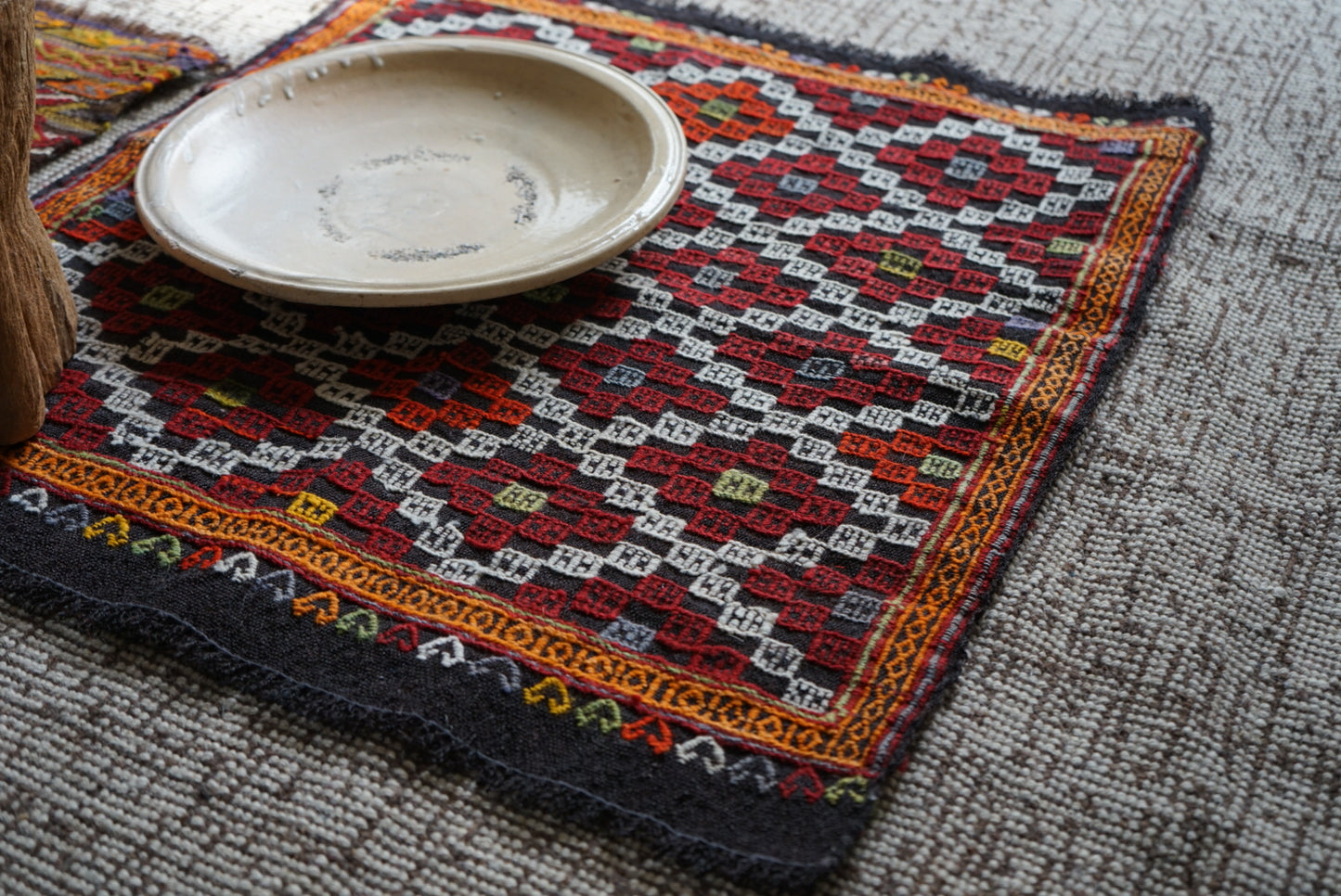 TURKEY OLD ANATOLIA KILIM 1950年代 73 × 67.5 cm