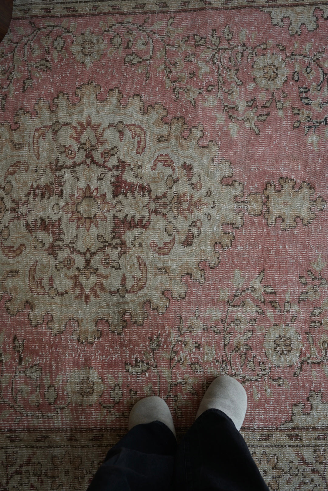 Türkiye Old Isparta Pink 1970年代 312 × 182 cm No.TR25266