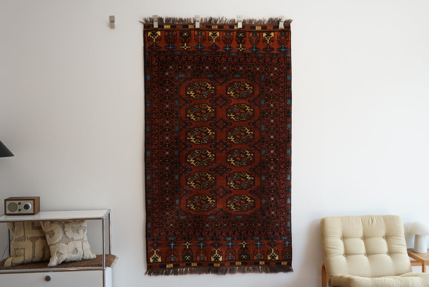店頭販売 Türkiye Old Turkmen 1950年代 189 × 114 cm No.TR25249