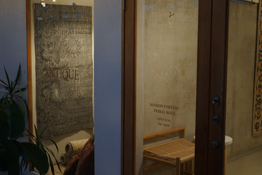 Türkiye Old Isparta Gray OverDye 1970年代 137 × 73 cm No.TR25279