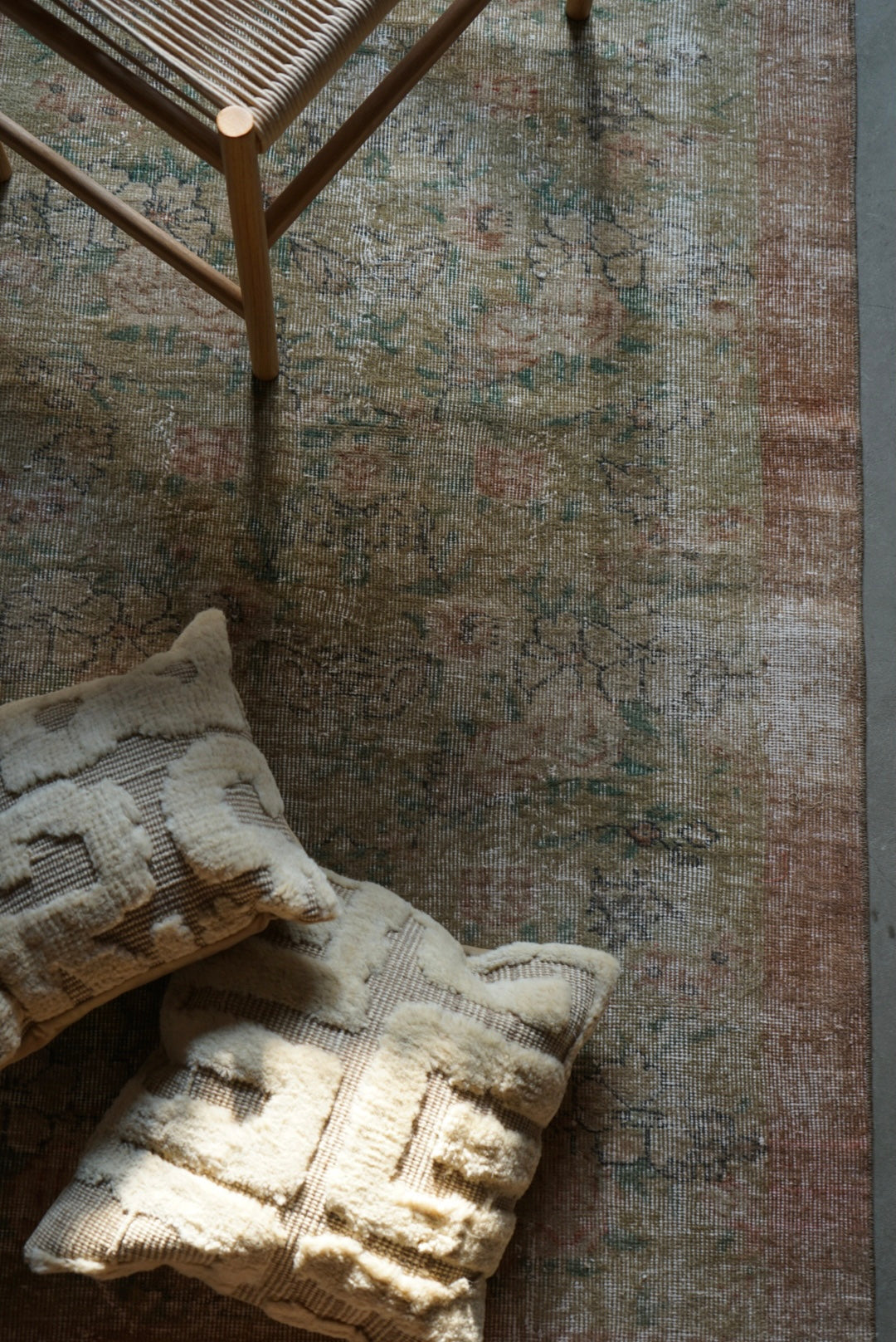 TURKEY OLD ISPARTA FLOWER GARDEN 1970年代 208  × 106 cm No.TR25122