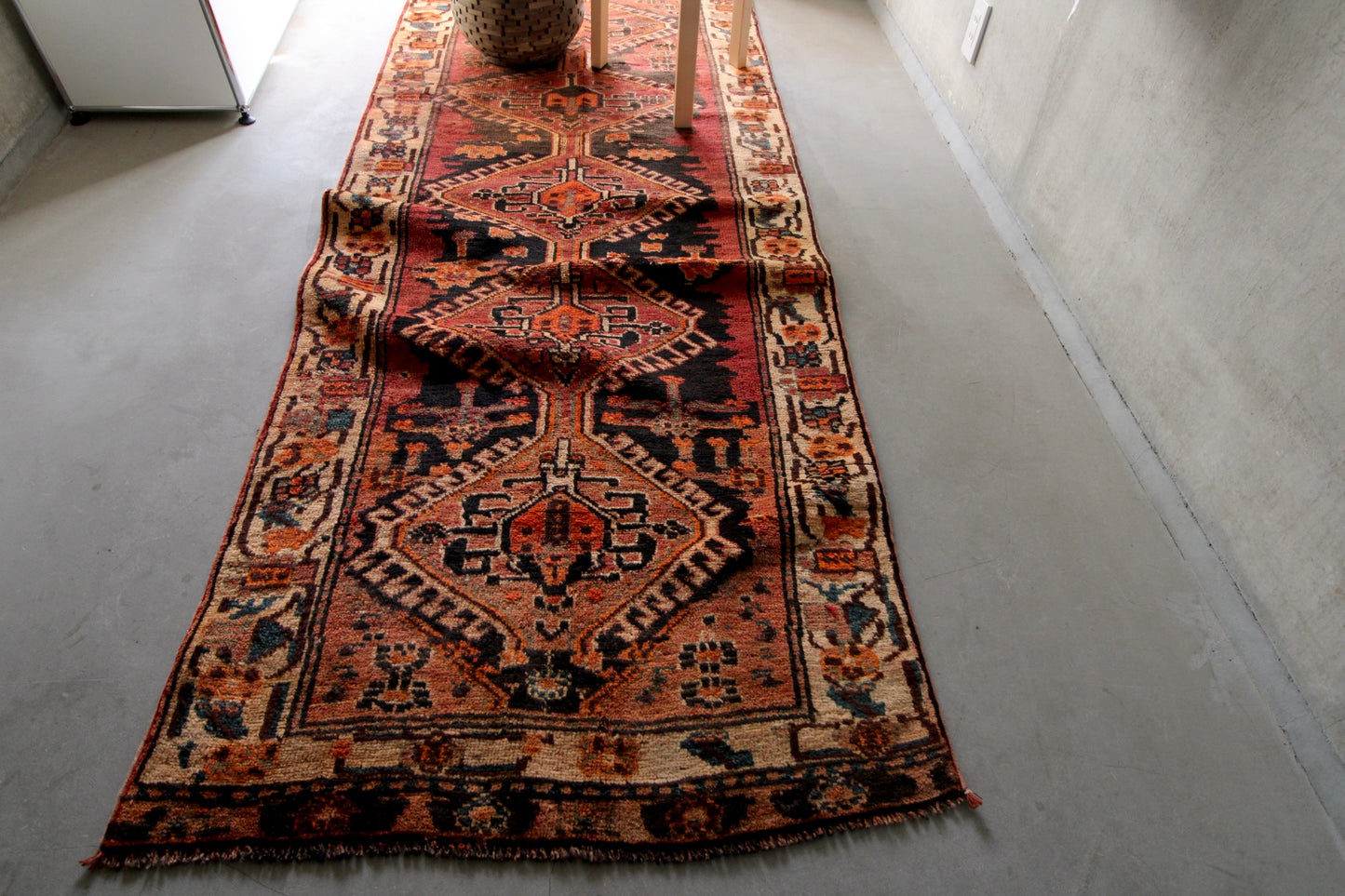 AFGHANISTAN OLD RUNNER 1970年代 240.5×97cm