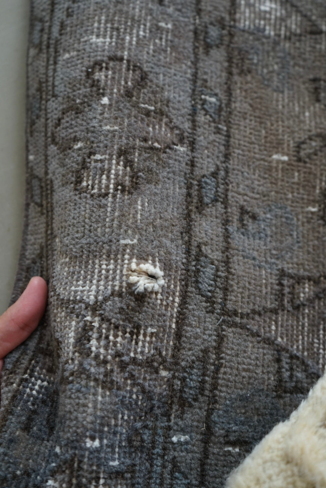 TURKEY OLD CHARCOAL GREY 1970年代 200 × 112 cm No.TR25154