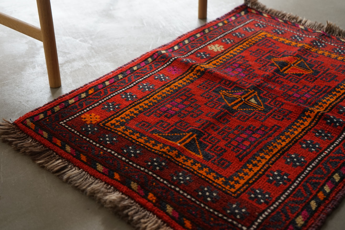 AFGHANISTAN BALUCH DOOR SIZE 1970-1980年代 87 × 64.5 cm