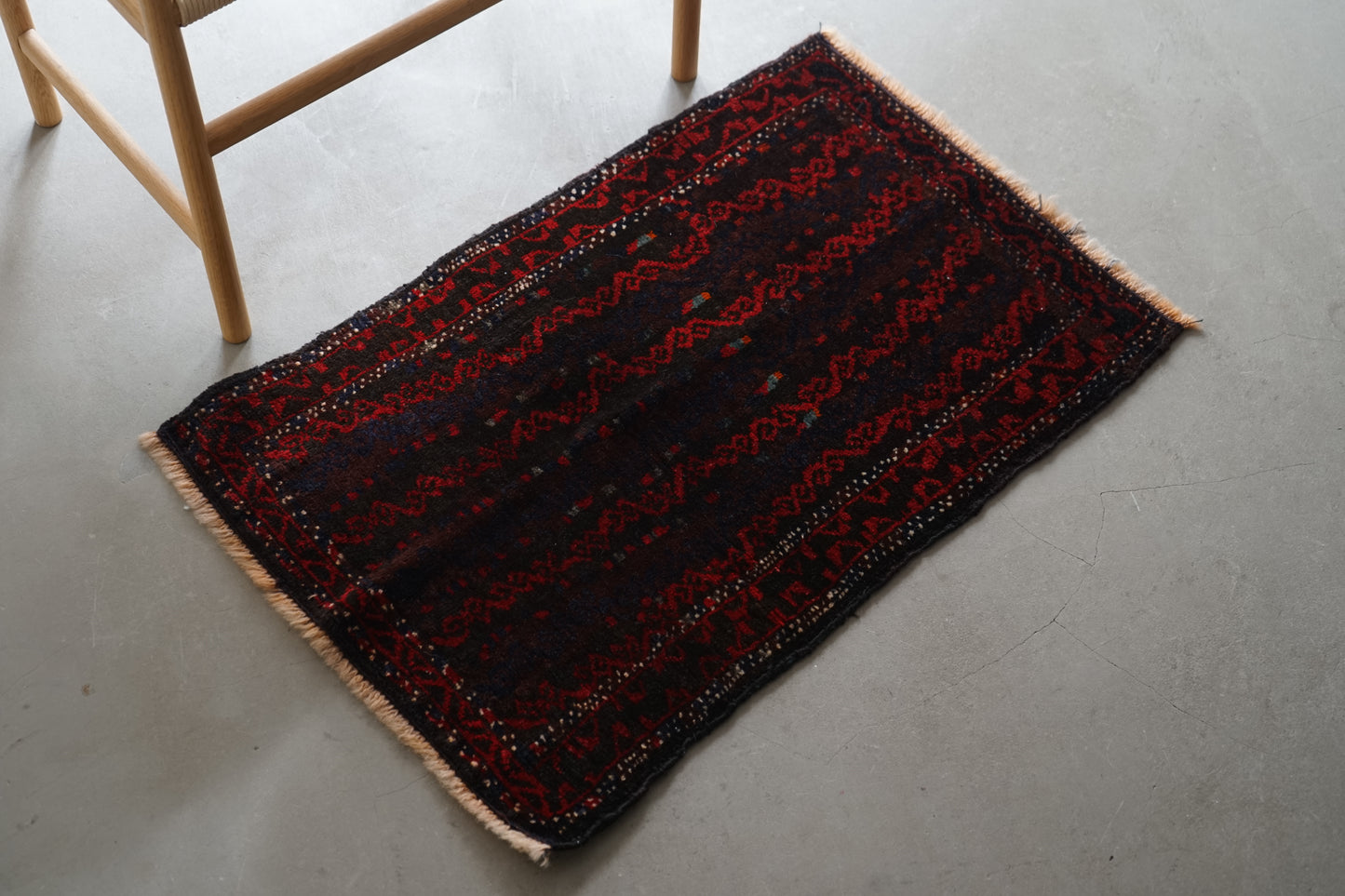 AFGHANISTAN BALUCH DOOR SIZE 1970-1980年代 85.5 × 56 cm / 2'8 × 1'8 ft