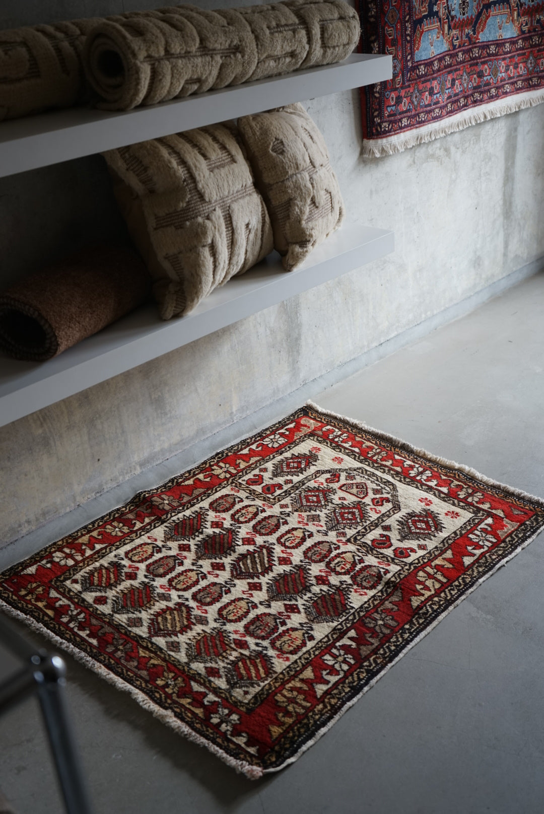 Türkiye Old Anatolia Kid's Prayer rug "Armond" 1960年代 92 × 78 cm No.TR25322