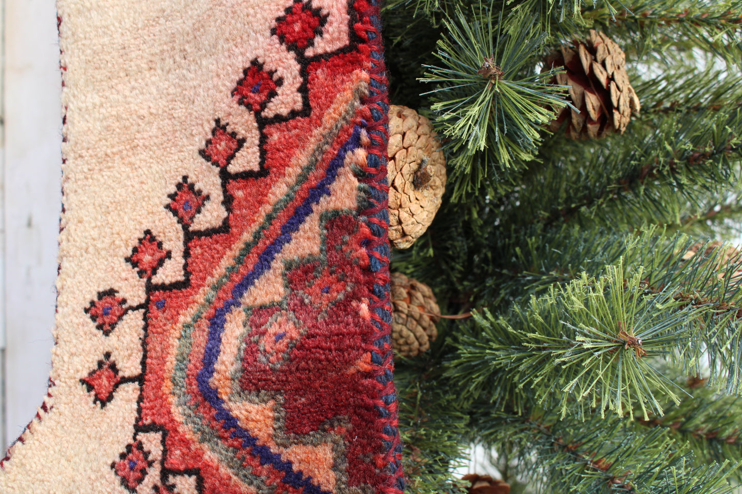 Iran antiques | Christmas Santa Socks 39×25cm No.20