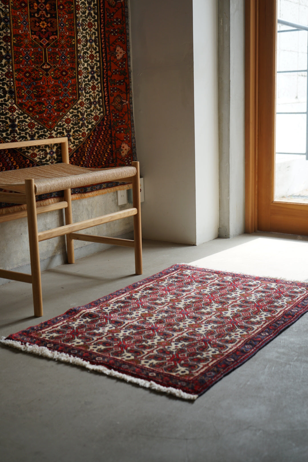 IRAN OLD SANANDAJI BOTEH 1940年代 97 × 68.5 cm