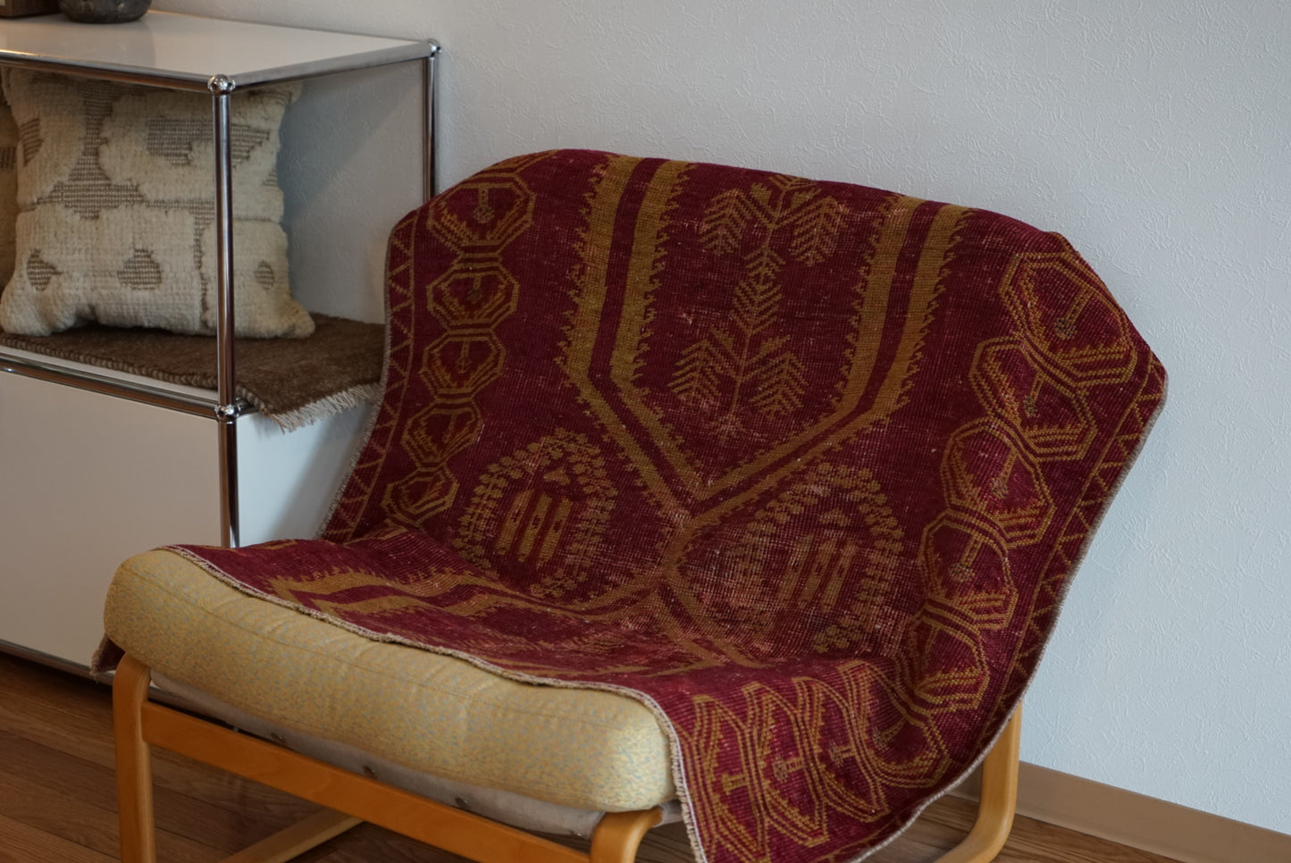 Türkiye Old Oushak Red 110 × 92.5 cm No.TR25330