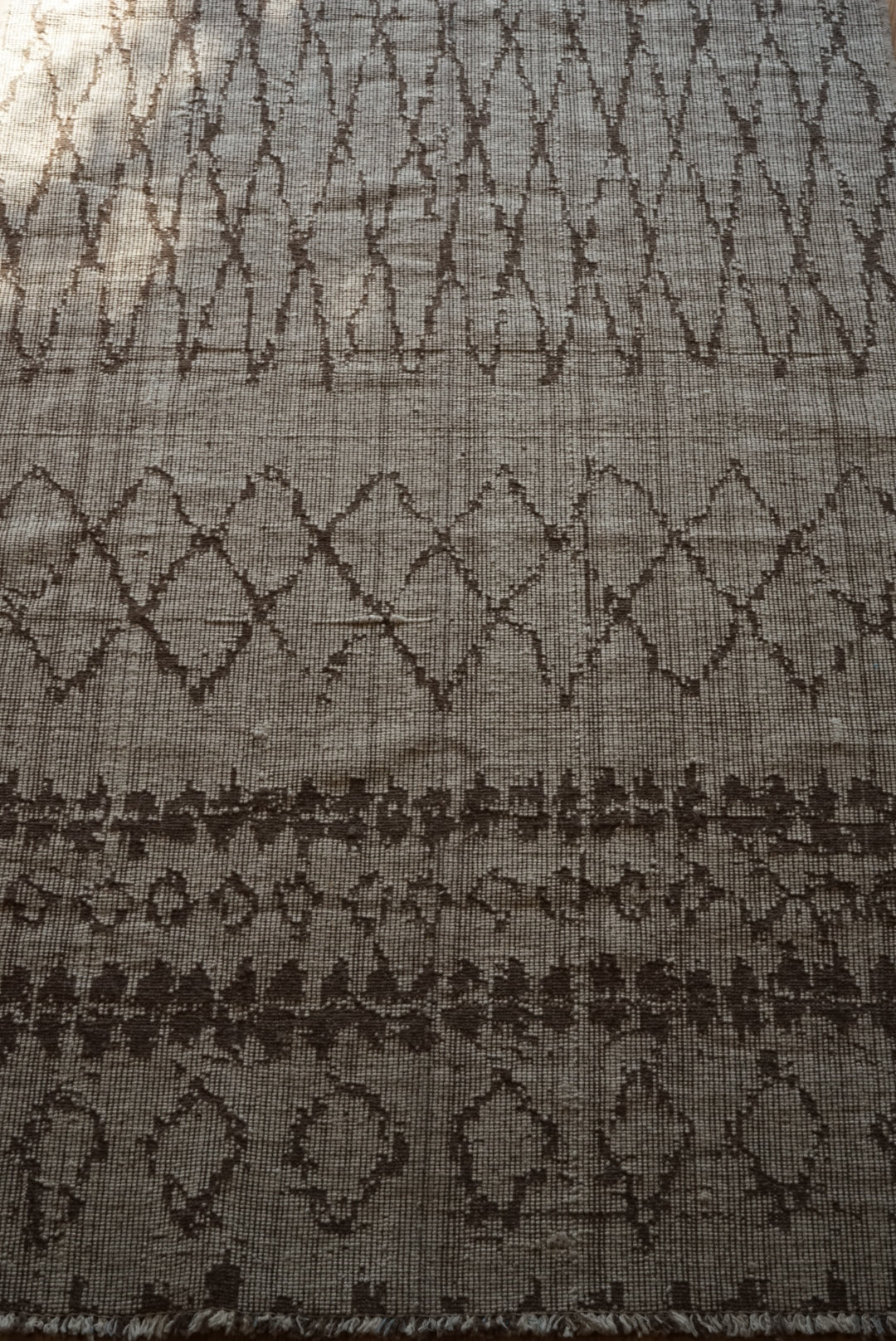 MAISON ÉTRETAT Original Iran Qashqai Kilim " Tribe " 205 × 144 cm / 国内送料無料・羊毛手織りキリム