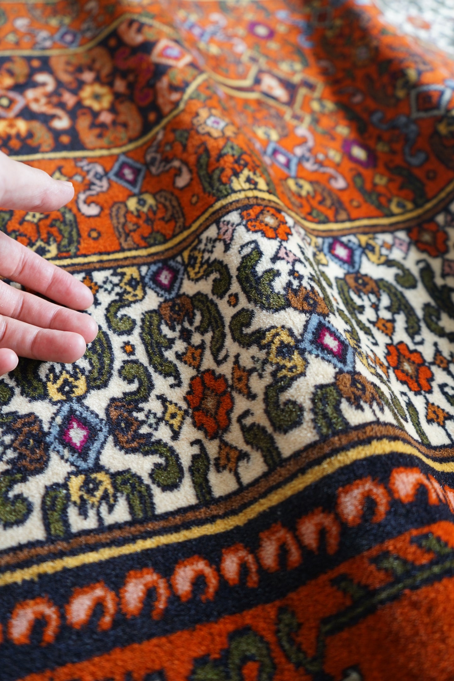 店頭販売 IRAN ANTIQUE KALAT KHORASAN 1870年代 158 × 115 cm