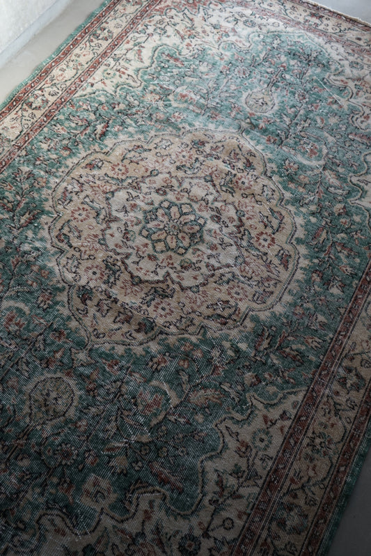 Türkiye Old Isparta EmeraldGreen 1970年代 267 × 169 cm No.TR25275