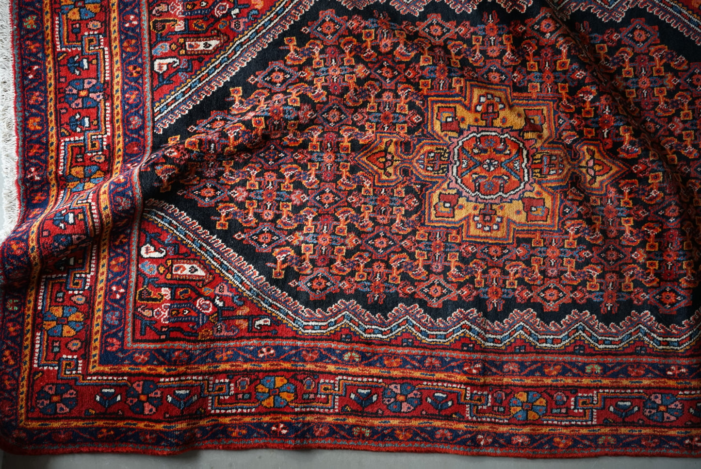 店頭販売 IRAN ANTIQUE ZANJAN 1920年代 220 × 135 cm