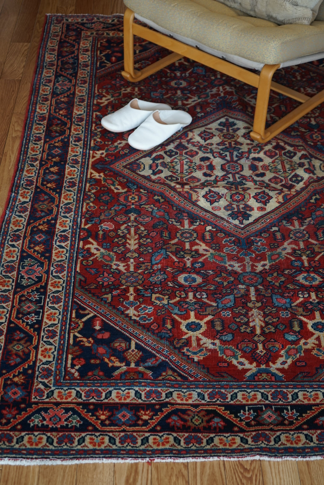 店頭販売 IRAN ANTIQUE MISHAN MALAYER 1840年代 204 × 123 cm