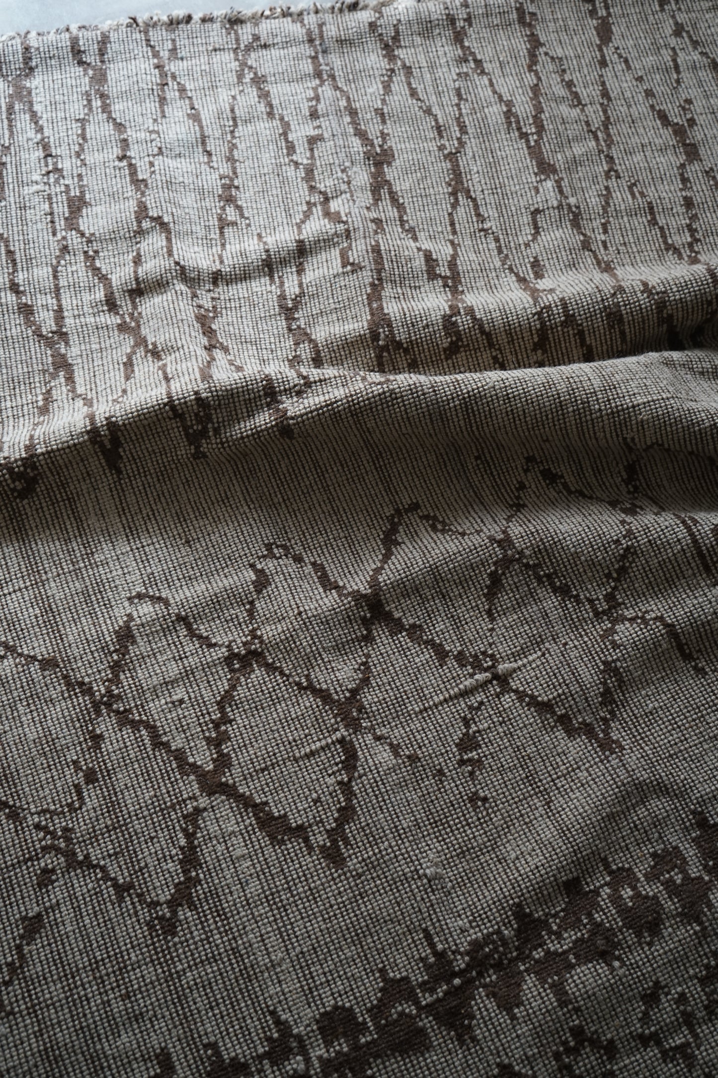 店頭販売 ORIGINAL IRAN QASHQAI KILIM " TRIBE " 204 × 142 cm