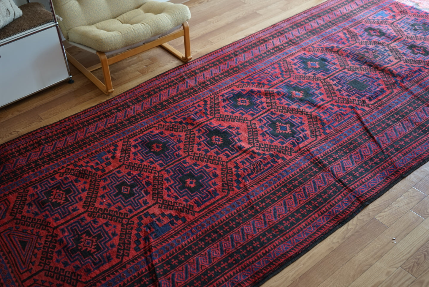 Afghanistan Vintage Baluch 1980年代 381 × 152 cm No.AF2529