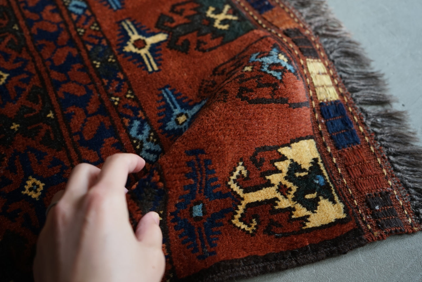 店頭販売 Türkiye Old Turkmen 1950年代 189 × 114 cm No.TR25249