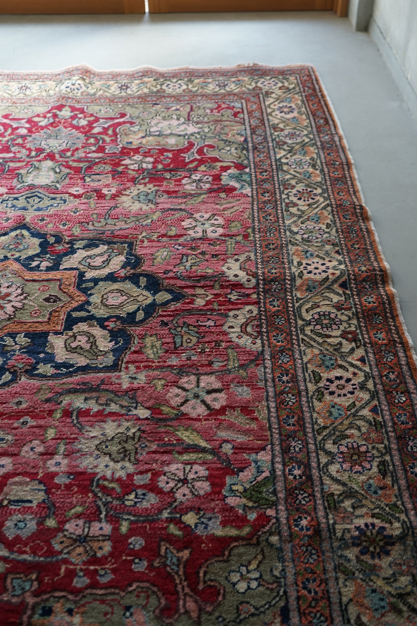 TURKEY OLD KAYSERI PINK 1950-1960年代 218 × 153 cm No.TR25192