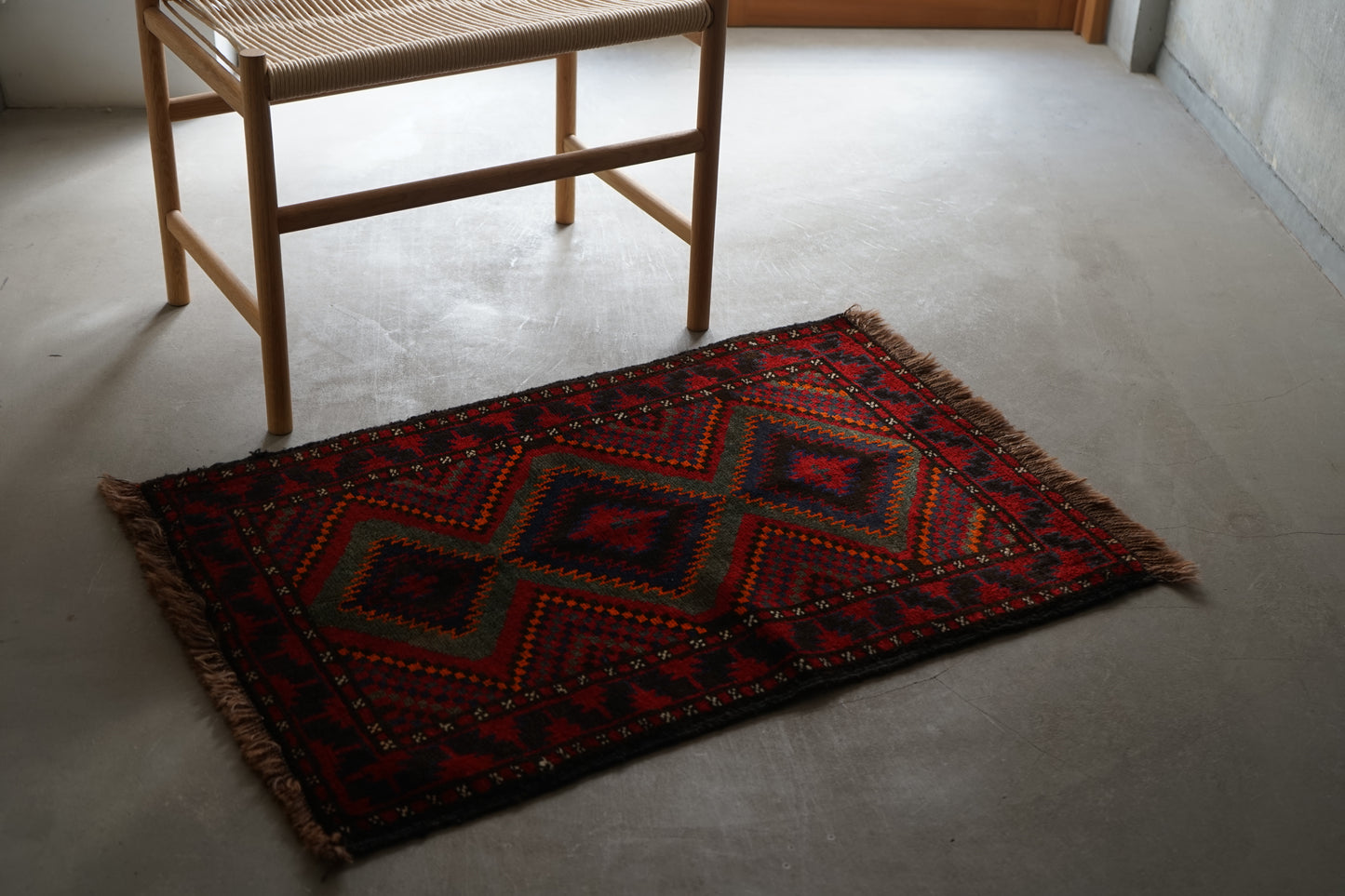 AFGHANISTAN BALUCH DOOR SIZE 1970-1980年代 93 × 64 cm