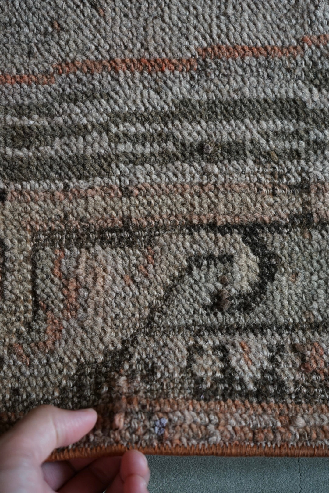 TURKEY OLD ISPARTA ROSE FLOWER 1950-1960年代 161 × 107.5 cm No.TR25129