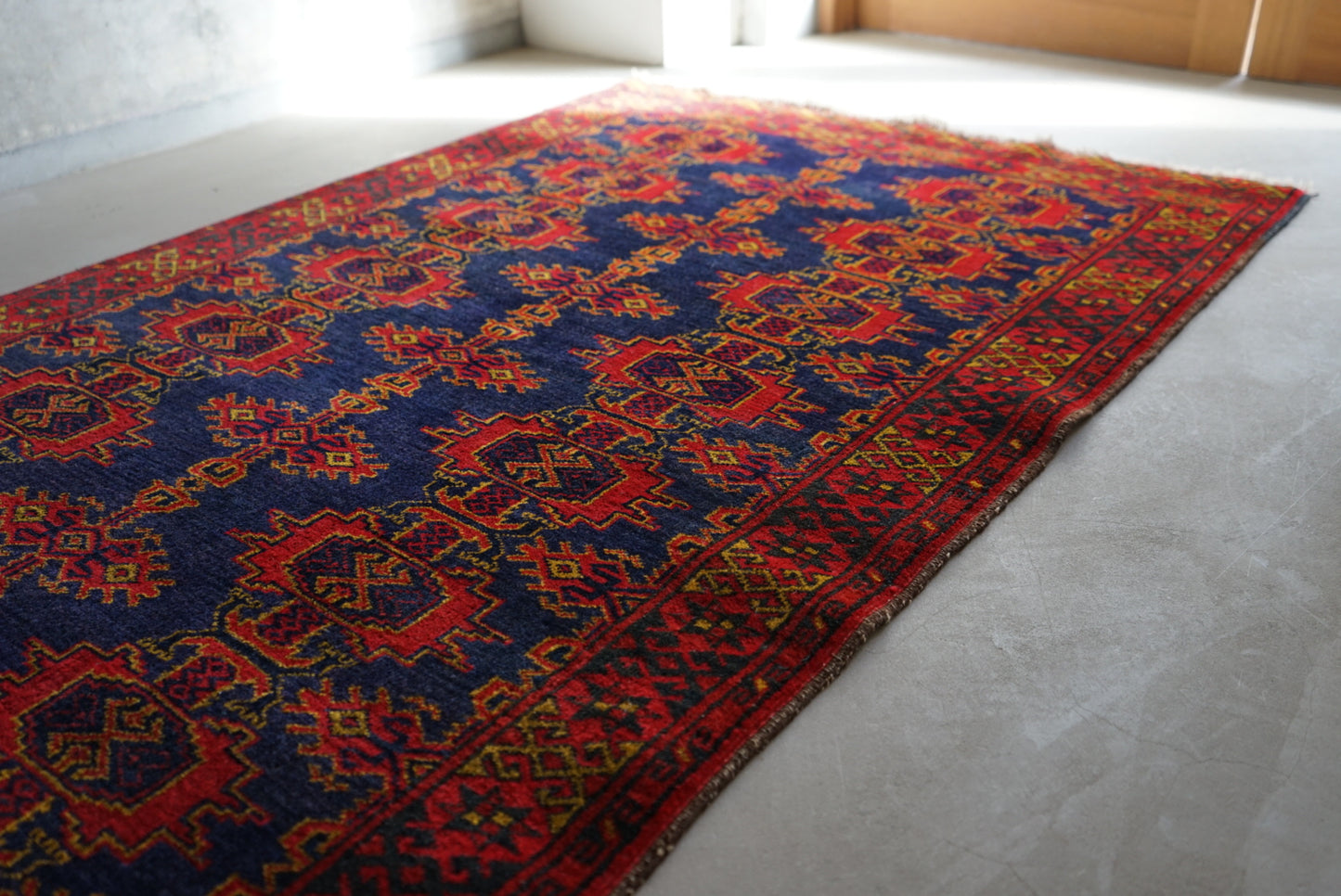 AFGHANISTAN OLD TURKMEN 1960-1970年代 195×103cm