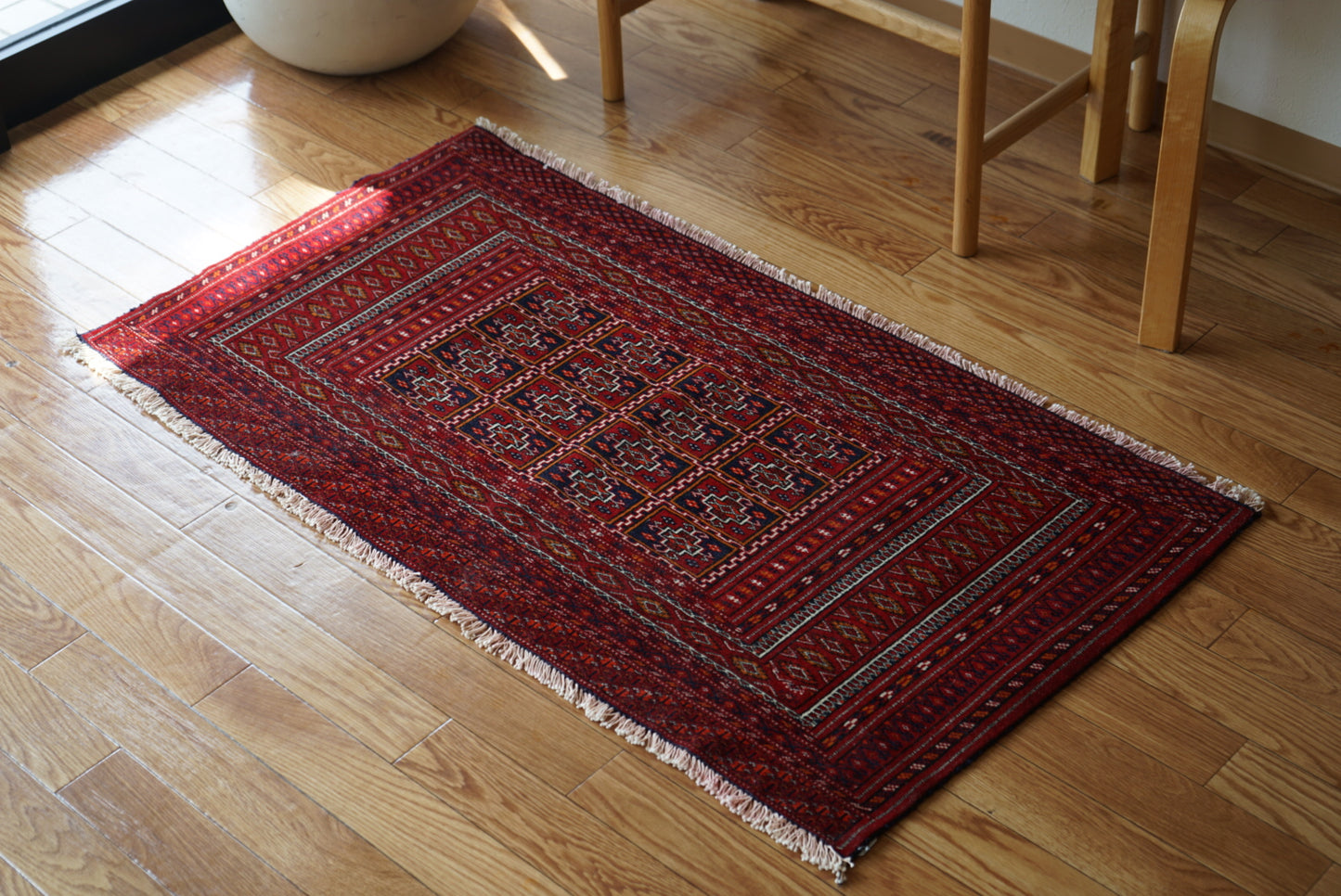IRAN ANTIQUE TURKMEN 1910年代 118×61cm