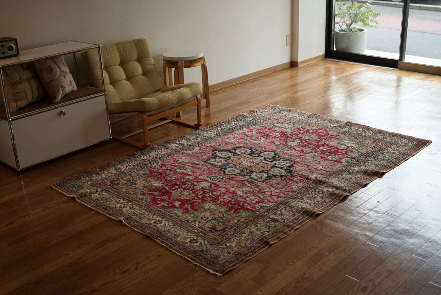 TURKEY OLD KAYSERI PINK 1950-1960年代 218 × 153 cm No.TR25192