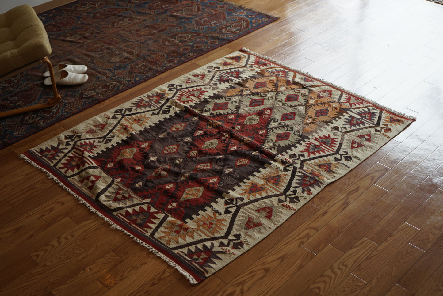 Türkiye Old Kilim 155 × 123 cm No.TR25334