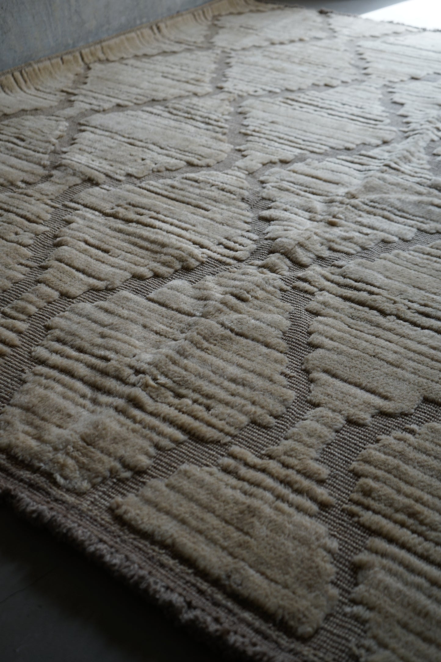 店頭販売 ORIGINAL IRAN QASHQAI KILIM LIVING MAIN SIZE " DIAMOND " 300 × 200 cm