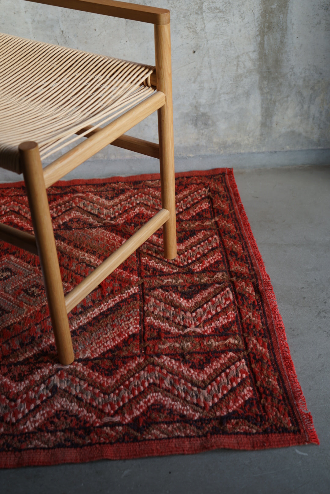 Türkiye Old Kilim Red 1970年代 180 × 88 cm No.TR25268